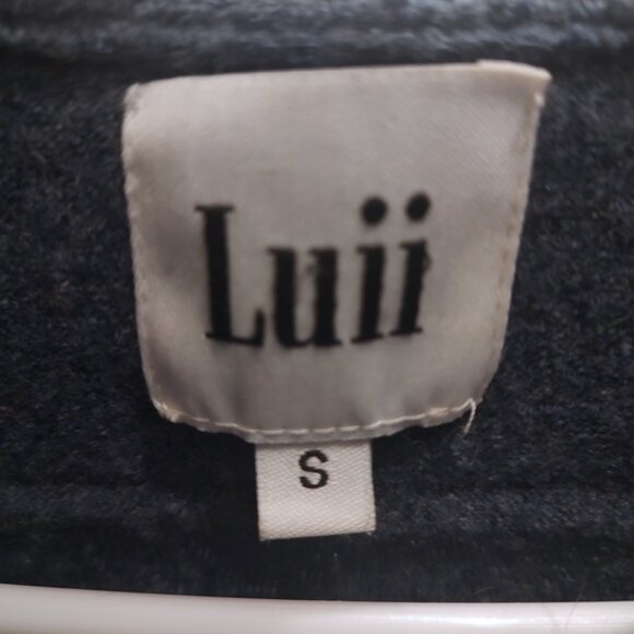 Anthropologie Luii wool ruffled cardigan S - Picture 4 of 7